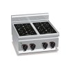 ИНФРАКРАСНАЯ ПЛИТА С 4 ЗОНАМИ BERTO'S E6P4B/VTR СЕРИЯ PLUS 600